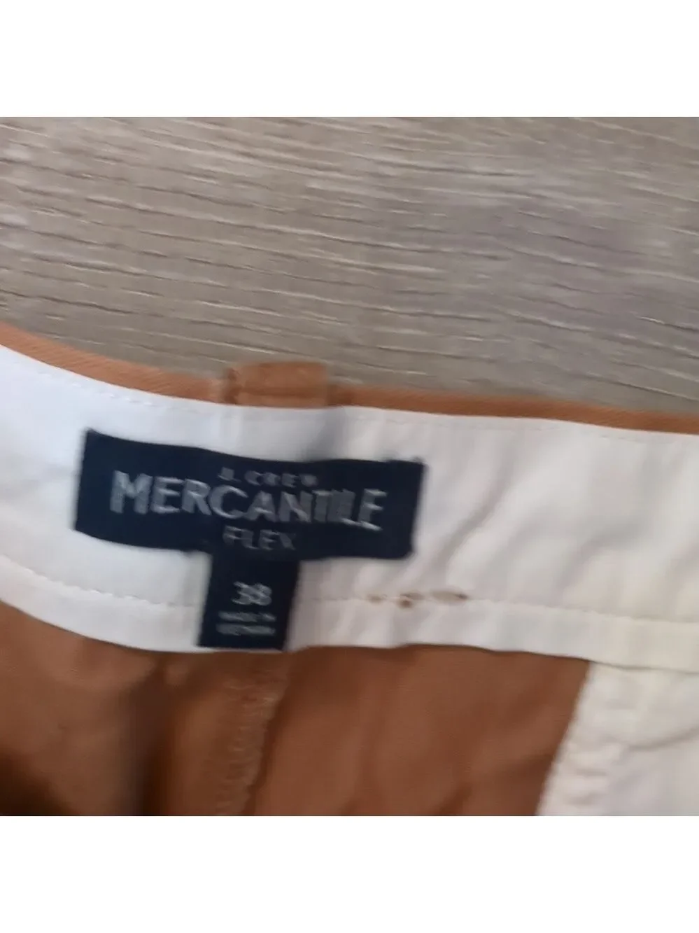 J. Crew mercantile flex chino shorts size 38